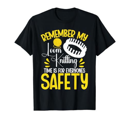 Loom Knitting Pattern Machine Kit Fiber Artist Yarn T-Shirt - color: Black, size: Small