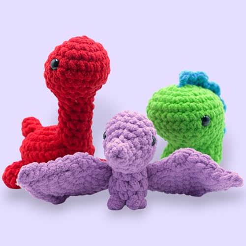 Okeydokeys Super Bulky Chenille Yarn Size 6, 3-Pack,150g/114y, Thick Fluffy Yarn for Crocheting Baby Blankets, Amigurumi. Cherry Slush Red #18 - color: Cherry Slush Red #18, size: 3-Pack ($5.00/skein)