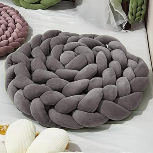 Velvet Chunky Yarn Bulky Giant Arm Knitting Yarn, Super Soft Tubular Weight Jumbo Ya rn,DIY Crochet Hand Knitting Thick Yar n for Blanket,Pet Bed, Rugs Pillow,Handbag(2.2lb-Dark Gray) - color: Dark Gray, size: 2.2lb
