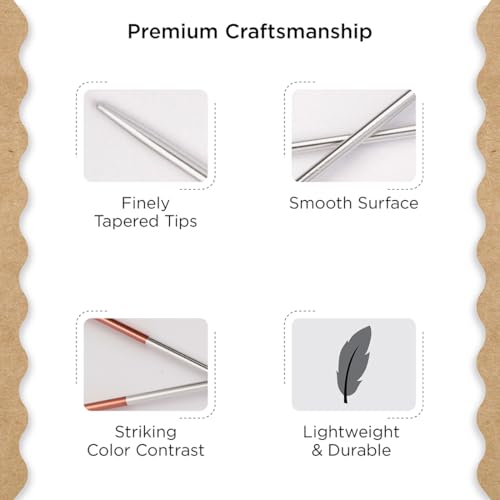 Knitter’s Pride Rosemist Fixed Circular Needles 32""(80cm) - US 5(3.75mm) - size: 3.75mm