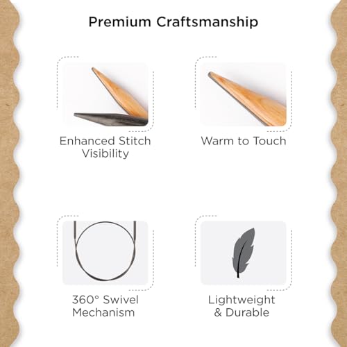 Knitter’s Pride Day & Nite Fixed Circular Needle 16""(40cm) - US 11(8mm) - size: 8.00mm