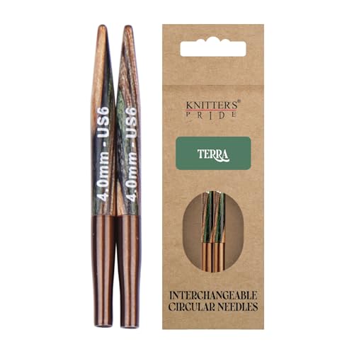 Knitter’s Pride Terra Interchangeable Needle 2""(5cm) - US 6(4mm) - size: 4.00mm