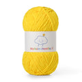 Skinny Chenille Yarn for Crocheting,Baby Yarn for Crocheting Soft,3.5 oz/218.7 yds Fingering Weight Velvet Yarn,Fluffy Amigurumi Yarn for Baby Blankets/Clothes&Crafts(Golden Yellow) - color: Golden Yellow