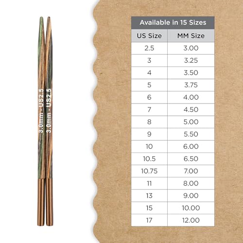 Knitter’s Pride Terra Interchangeable Needle 4""(10cm) - US 5(3.75mm) - size: 3.75mm