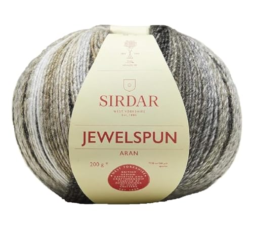 Sirdar Jewelspun Aran, Crystal Quartz (694), 200g - color: Crystal Quartz (694)