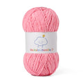 Skinny Chenille Yarn for Crocheting,Baby Yarn for Crocheting Soft,3.5 oz/218.7 yds Fingering Weight Velvet Yarn,Fluffy Amigurumi Yarn for Baby Blankets/Clothes&Crafts(Pink) - color: Pink