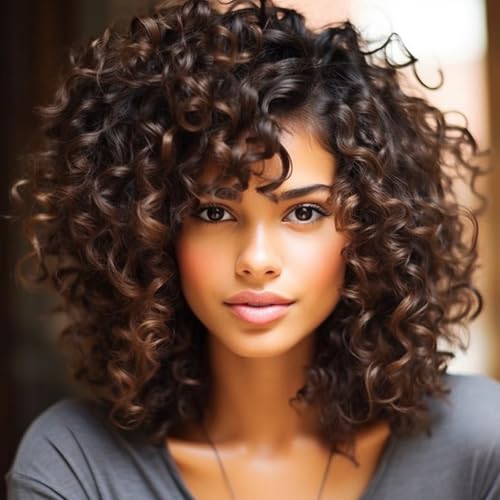Short Jamaican Bounce Crochet Hair 3 Packs 2X Ringlet Wand Curl Crochet Hair 8 Inch Curly Crochet Braiding Hair 60 Roots - color: OT1B/30, size: 8 Inch (Pack of 3)