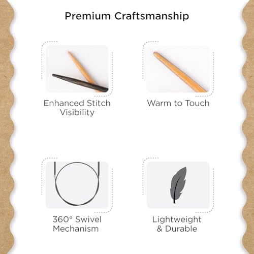 Knitter’s Pride Day & Nite Fixed Circular Needle 32""(80cm) - US 1.5(2.5mm) - size: 2.50mm