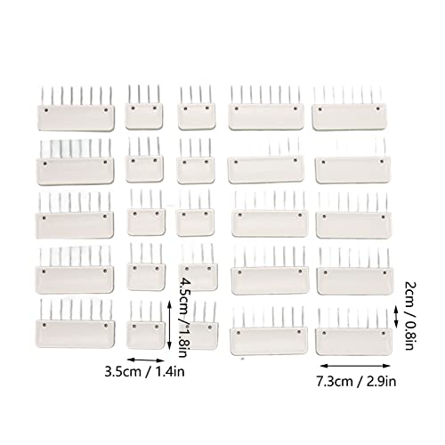 Knit Blocking Pins Kit, Knit Blocking Combs, Blocking Pins for Knitting & Crochet Projects, Crochet Blocking Pins for Crochet Needlework Projects with 15pcs 8 10pcs 4 100 T Pins