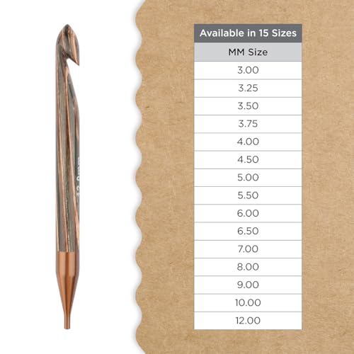 Knitter’s Pride Terra Afghan/Tunisian Crochet Hook -12mm - size: 12.00mm