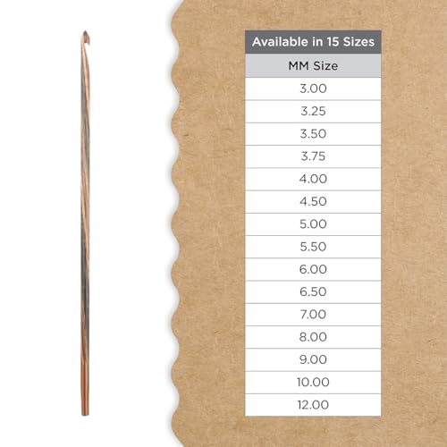 Knitter’s Pride Terra Afghan/Tunisian Crochet Hook - US E(3.5mm) - size: 3.50mm