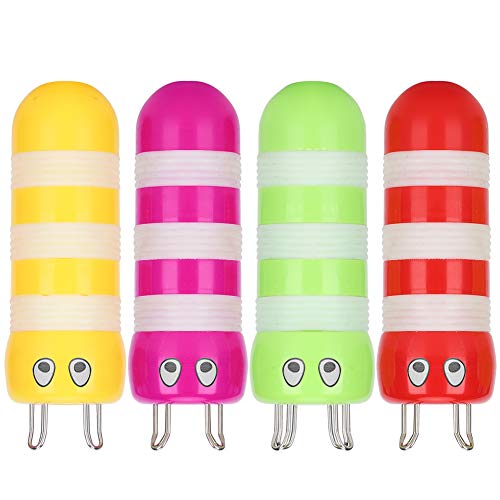 4Pcs Spool Knitter, DIY Knitting Spool Household DIY Knitting Blister Card Bee Rope Accessory Winding Tool Doll Maker Carfts Knitter Doll Loom Maker Craft Tool for Starter Beginner