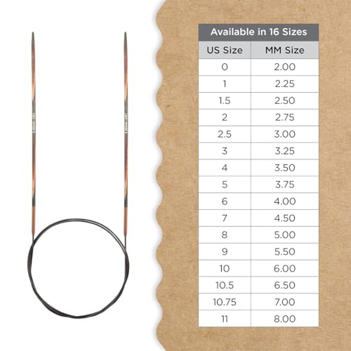 Knitter’s Pride Terra Fixed Circular Needle 40""(100cm) - US 1(2.25mm) - size: 2.25mm
