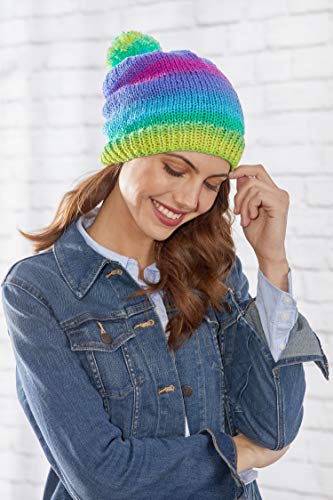 RED HEART Super Saver Yarn, 5 ounces, Bright Stripe (pack 3) - color: Bright Stripe, size: 1 Pack