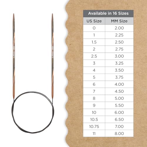 Knitter’s Pride Terra Fixed Circular Needle 16""(40cm) - US 3(3.25mm) - size: 3.25mm