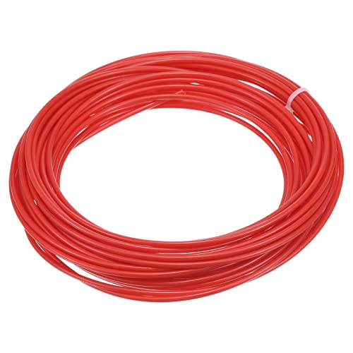 PATIKIL Wicker Repair Kit, 33ft(10m) 2.5mm Round Synthetic Rattan Material Plastic Wicker Woven Set for DIY Craft and Weaving Basket Making, Red - color: Red