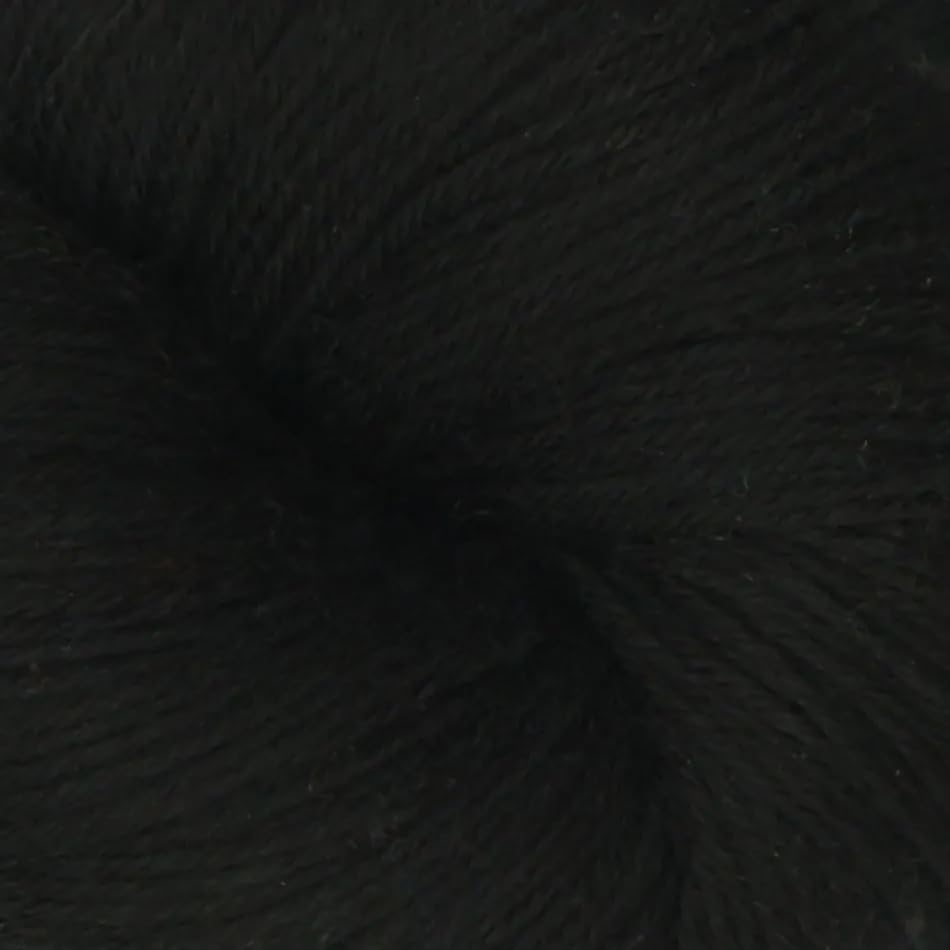 KnitPro Symfonie Fingering Weight Merino Wool Yarn 100g, Jet Black | 75% Extrafine Merino & 25% Polyamide, 438yds, OEKO-TEX Certified, Superwash, Colorfast, #1 Yarn Skein for Knitting & Crochet - color: Jet Black