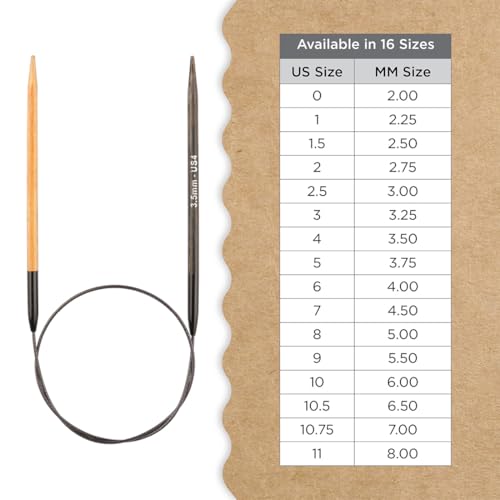 Knitter’s Pride Day & Nite Fixed Circular Needle 32""(80cm) - US 4(3.5mm) - size: 3.50mm