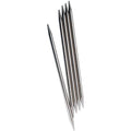 ChiaoGoo Double Point Stainless Steel Knitting Needles 6" 5/Pkg-Size 10.5/6.5Mm - size: size-us-10.5-(6.5mm)
