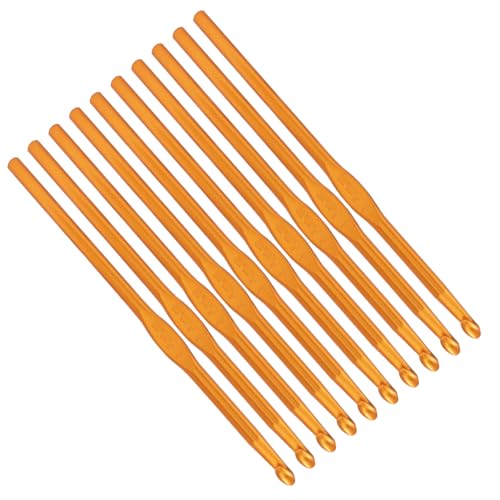 Bivethoi Aluminum Crochet Hook 5.5mm, 20 Pcs | Knitting Needles, Bulk Set, For Craft Yarn, For Beginners - size: 5.5mm