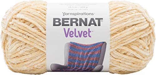 Spinrite Needle Arts, 10.5 oz, Soft Sunshine - color: Soft Sunshine, size: 1 Pack, style: Velvet