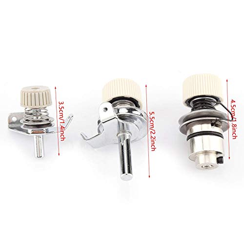 3PCS Thread Tension Assembly, Industrial Sewing Machine Thread Tension Regulator Assembly Sew Machine Accessory Fit for GC6-1 6-5 Industrial Sewing Machines
