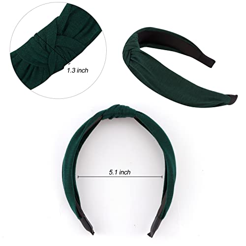 12 Pack Flower Headbands Non Slip Wide Girls Cute Boho Knotted Head Bands Hair Accessories Fashion Birthday Gifts for Women - color: headbands 03
