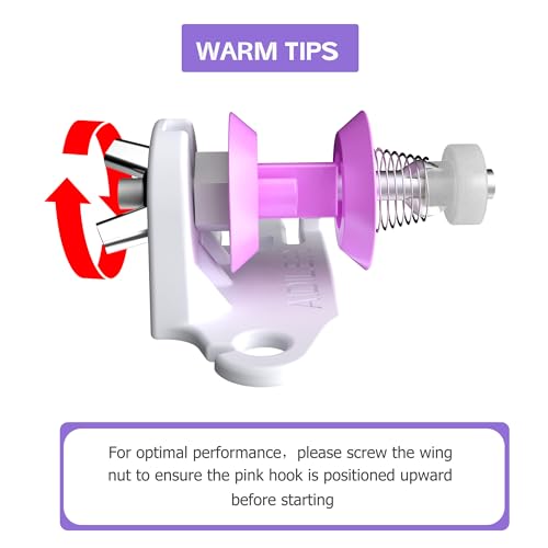 Circular Knitting Machine Tensioner, Compatible with Addi 46 Needle Knitting Machine, Adjustable Yarn Tension Adapter for Knitting Machines, Removable Yarn Feed Accessories for Perfect Stitches, 1 PCS