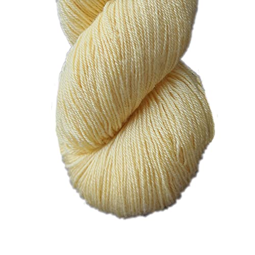 Lotus Yarns Swan Lake Lace Weight 50% Cashmere 40% Fine Wool 10% Angora Blended Hand Knitting Yarns for Comfortable Baby and Adult Clothing for Fashion Garment Baby Clothe (27) - color: 27