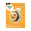 Bucilla, Complete Crochet Kit, Bizzi the Bee, 3" - color: Bizzi the Bee