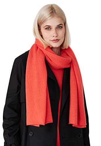 Cashmere Knitted Scarf for Women by Style Republic - color: Marigold