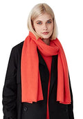 Cashmere Knitted Scarf for Women by Style Republic - color: Marigold