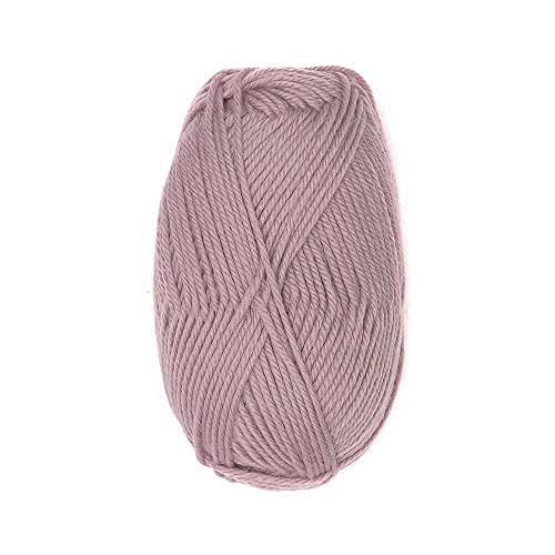 100% Superwash Wool Yarn 3 Skeins 150g DK Weight Knitting Crochet A. Rose | Sourced from Peru for breathable warmth and 327yd total length per 150g pack ideal for soft baby garments hats and sweater - color: Antique Rose