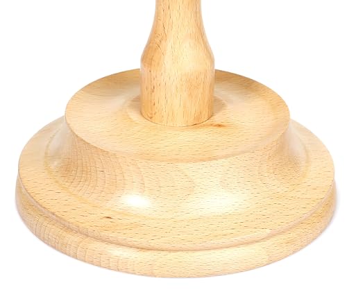 Handcrafted Wooden Table Top Yarn Swift – Beechwood Umbrella Swift for Knitting & Crocheting – Premium Yarn Winder Tool for Crafters & Fiber Artists – Smooth & Durable Design - color: Beachwood (Swift)