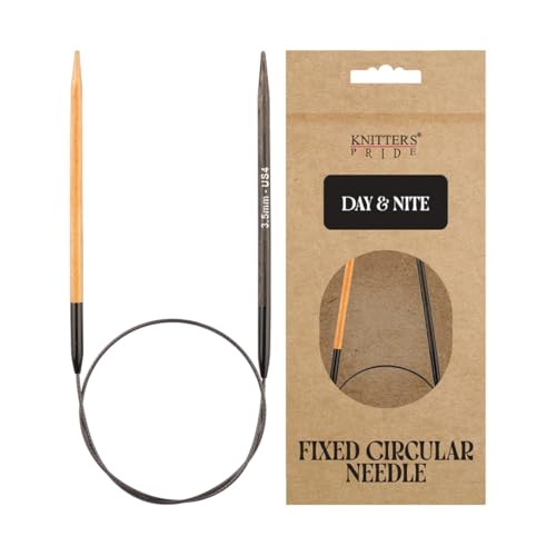 Knitter’s Pride Day & Nite Fixed Circular Needle 16""(40cm) - US 4(3.5mm) - size: 3.50mm