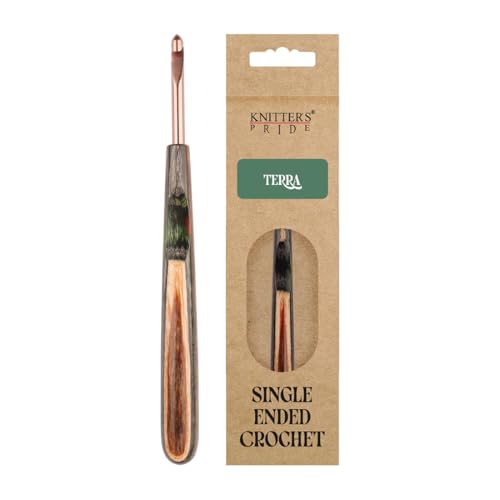 Knitter’s Pride Terra Single-Ended Crochet Hook US 7(4.5mm) - size: 4.50mm
