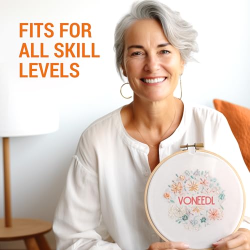 VONEEDL Large Eye Blunt Tapestry Needles (Pack of 50) - 5 Sizes with 5 Storage Tubes - Perfect for Darning, Embroidery, Cross-Stitching, Needlepoint, Crafting, Knitting, Weaving, and DIY - size: 50pcs - 5 sizes