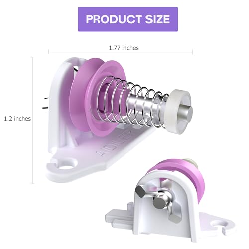 Circular Knitting Machine Tensioner, Compatible with Addi 46 Needle Knitting Machine, Adjustable Yarn Tension Adapter for Knitting Machines, Removable Yarn Feed Accessories for Perfect Stitches, 1 PCS