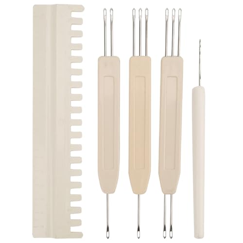 Fayelume Knitting Machine Accessories, Needle Threaders, Seam Ripper, Transfer Tool Needle Pusher, Compatible with KH581 KH811 KH900