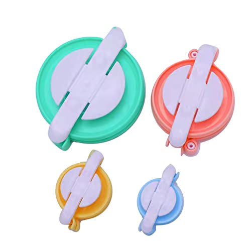 Generic 4 Pcs Pom Pom Maker, Different Sizes DIY Wool Yarn Knitting Craft Tool Set, with Plastic Material, for Handmade Plush Pendants and Holiday Gifts
