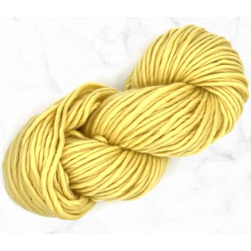 Revolution Fibers | Premium Super Bulky Merino Yarn | 100-Grams of 100% Wool Yarn Chunky Weight, Thick Wool Yarn for Knitting, Crochet, Baby Blanket, Dyed, Felting, Weaving (Catkin) - color: Catkin