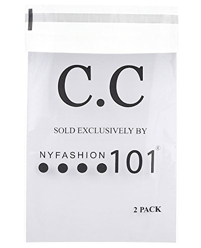 C.C BeanieTail Messy High Bun Cable Knit Beanie and Anti-Slip Touchscreen Gloves Set - color: Confetti Burgundy