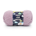 Lion Brand Yarn, Feel Like Butta Velvety Soft Yarn for Knitting, Crochet, and Crafts, Quail, 1 Pack, Chenille Like Fiber for Plush Baby Blankets, Amigurumi Toys, and Worsted Weight Sweaters | Buttery Soft Machine Washable Worsted Weight Knit Fiber for Cud