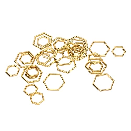 Moofey 30PCS Knitting Accessories, Knitting Stitch Markers, Metal Stitch Markers for DIY Craft