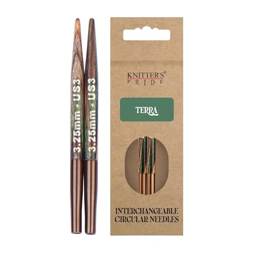 Knitter’s Pride Terra Interchangeable Needle 2""(5cm) - US 3(3.25mm) - size: 3.25mm