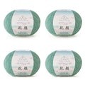 Susan's Family Alpaca Wool Yarn 4x50g/361Yds - Malachite Green | Soft and Durable Alpaca Wool Blend Yarn, Crochet and Crafts - color: 23#Malachite Green