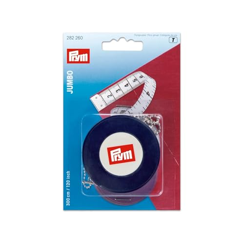 Prym 120" Retractable Tape Measure - size: 3.1 m