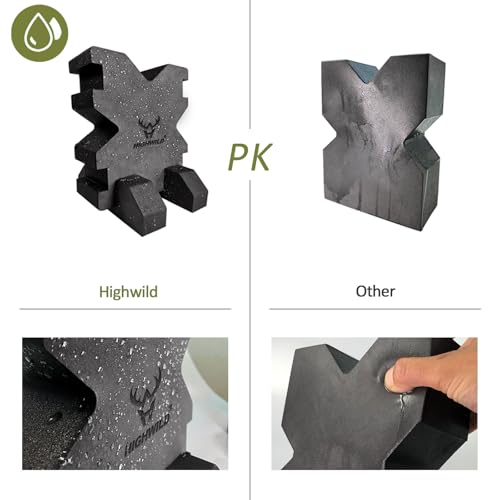 Highwild Shooting Foam Rest X-Block Bench Rest with Base - style: 1 PACK