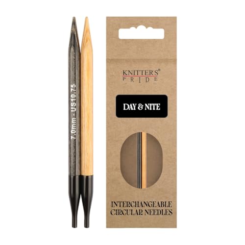 Knitter’s Pride Day & Nite Interchangeable Needle 4""(10cm) - US 10.75(7mm) - size: 7.00mm