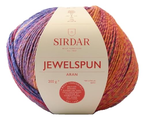 Sirdar Jewelspun Aran - Tourmaline Dream (850) - 200g - color: Tourmaline Dream